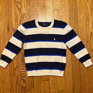Polo Navy Striped Sweater (Toddler/Little Boys: 5)